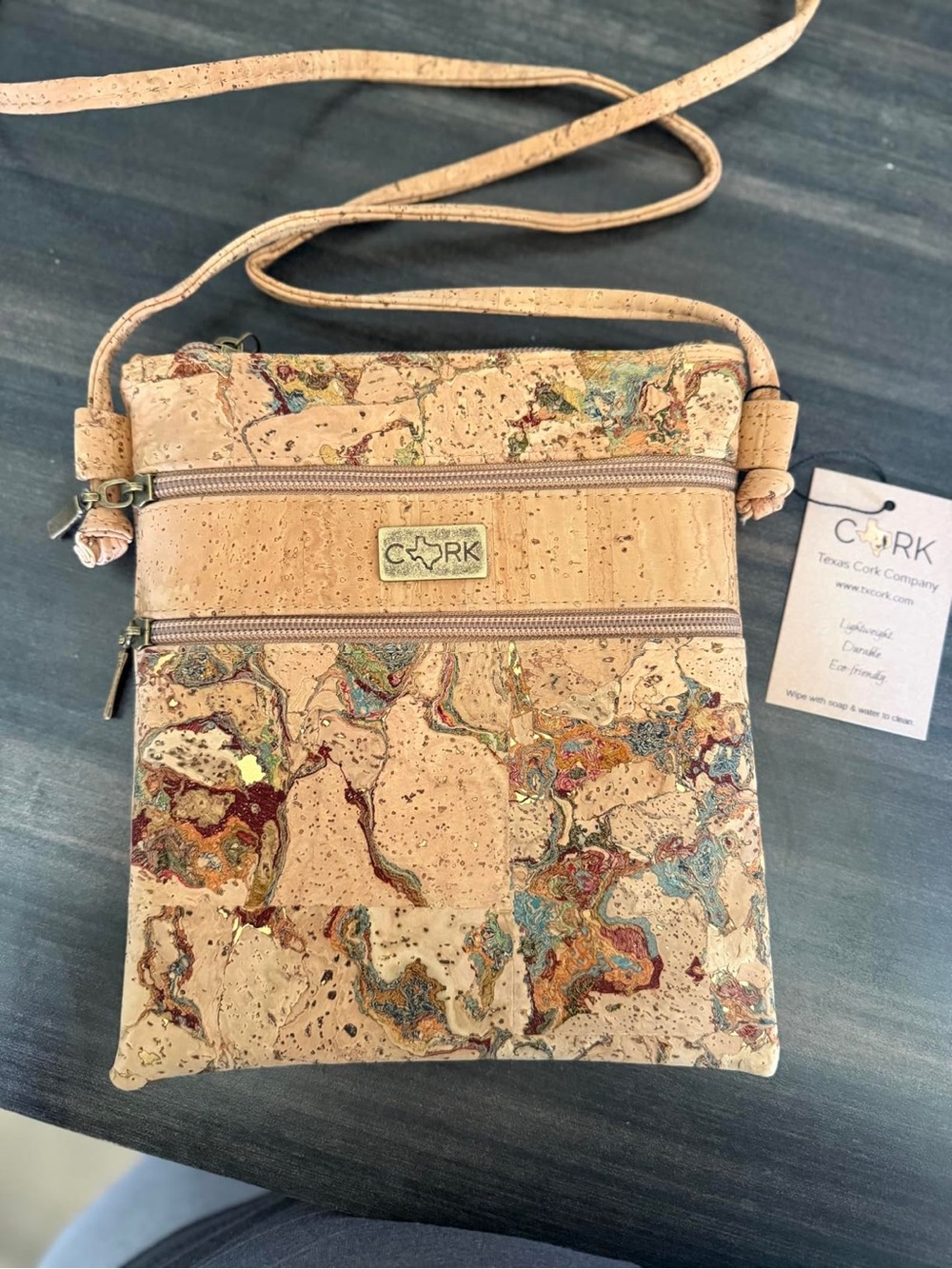 Texas Cork Company Small Crossbody NWT